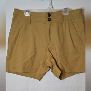 NWT Prana Alana Embark Brown 5" Women's 8 Hiking Gorpcore Shorts
